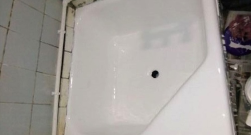 Ремонт поддона душевой кабины | Балтийская