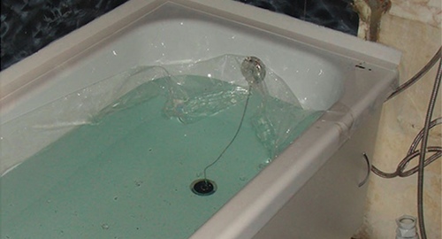 Установкой акрилового вкладыша | Балтийская